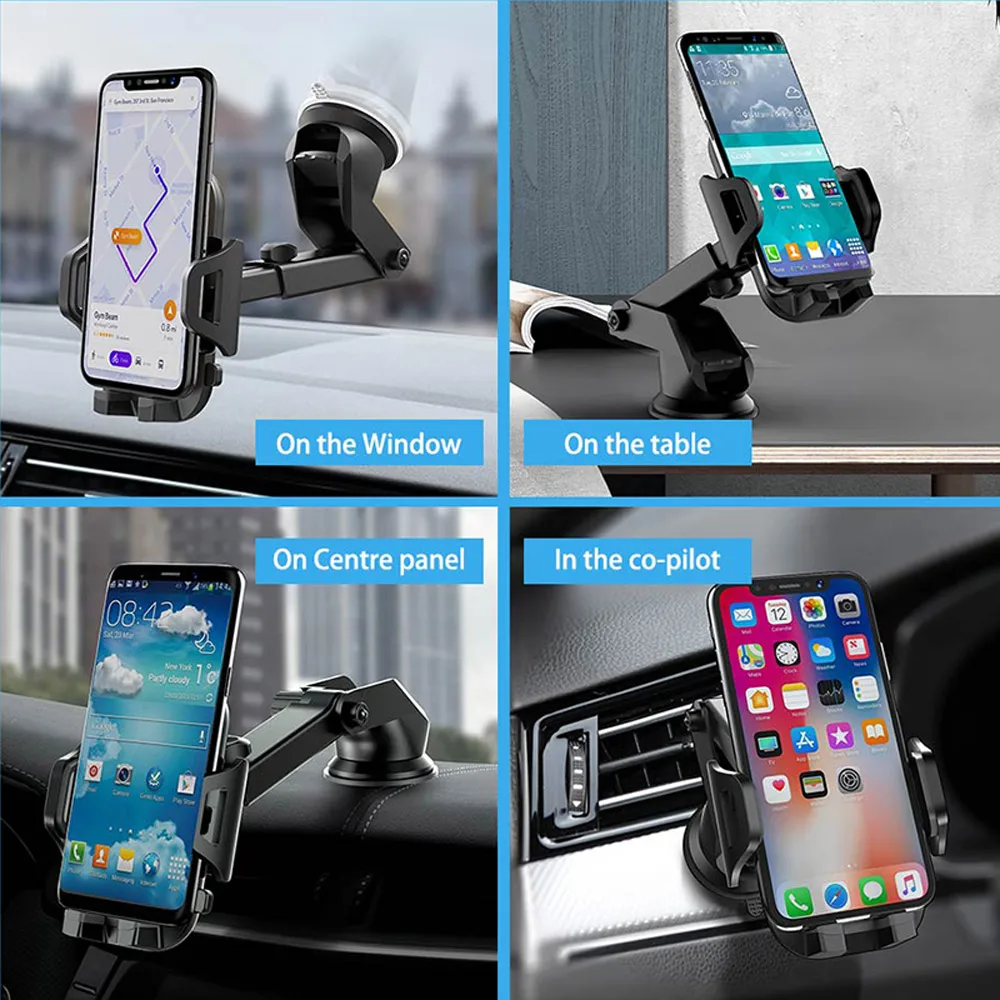 Автомобильная Подставка для телефона CASEIER крепление на лобовое стекло приборной