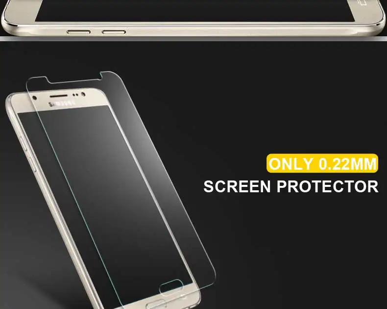 Закаленное стекло для samsung Galaxy J3 J5 J7 J2 J5 J7 Prime, Защитная пленка для экрана для samsung J2 J4 J6 J8
