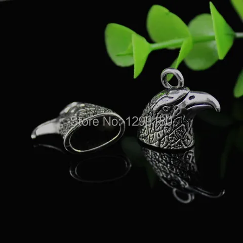 Обжимные концевики для шнура Onebeading, античное серебро, 7х13 мм, 20х22 мм, 10 шт.