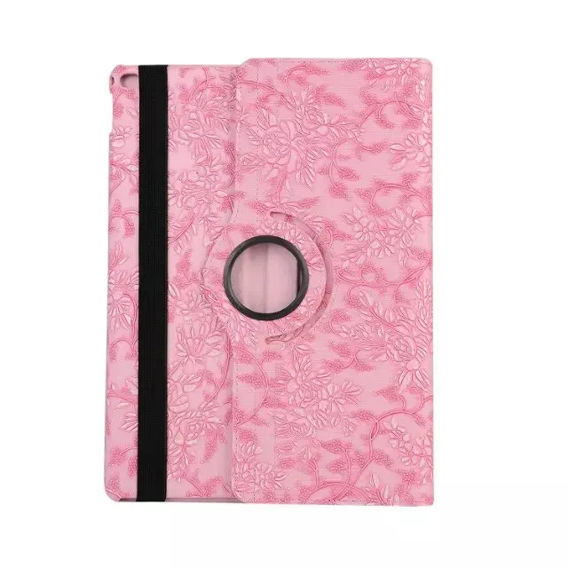 3D grape Case Чехол для iPad 9,7 5-го 6-го поколения Air 1 Air 2 Air2 360 Вращающийся Цветок противоударный умный чехол для девочек для iPad 9,7 - Цвет: 3D grape Case