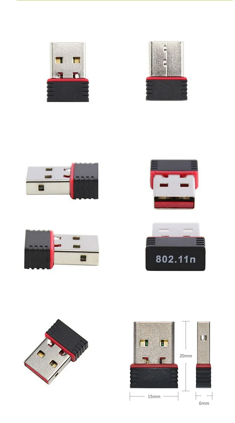 USB 2 0 150 Мбит/с 11n 4 ГГц Wifi Интернет ключ Nano беспроводной N адаптер поддерживает Windows