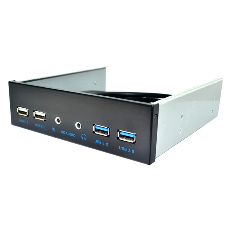 3.5 &quotВнутренний CD-ROM бит кронштейн кабеля дюймов 20pin 4 Порты и разъёмы USB HUB MIC HD