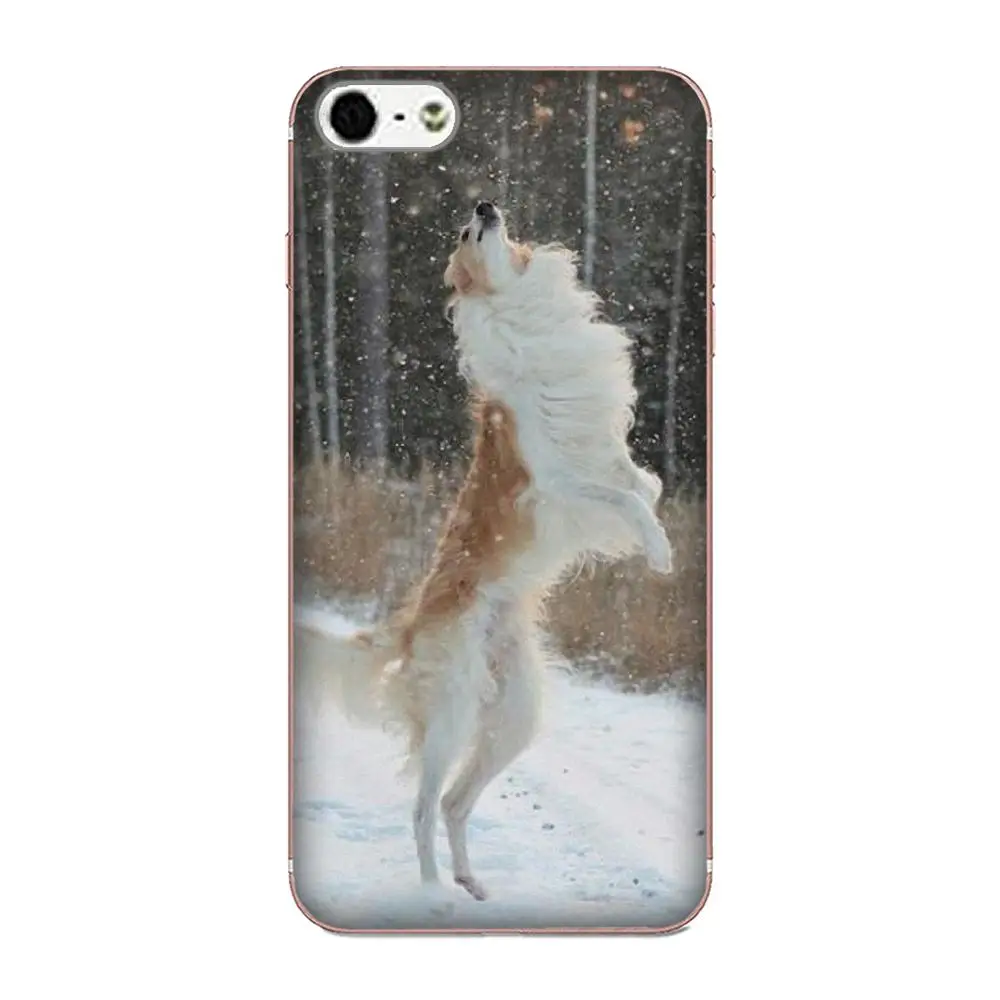 TPU чехол для телефона Sony Xperia Z Z1 Z2 Z3 Z4 Z5 compact Mini M2 M4 M5 T3 E3 E5 XA XA1 XZ Premium Afghan Hound Dog Puppies