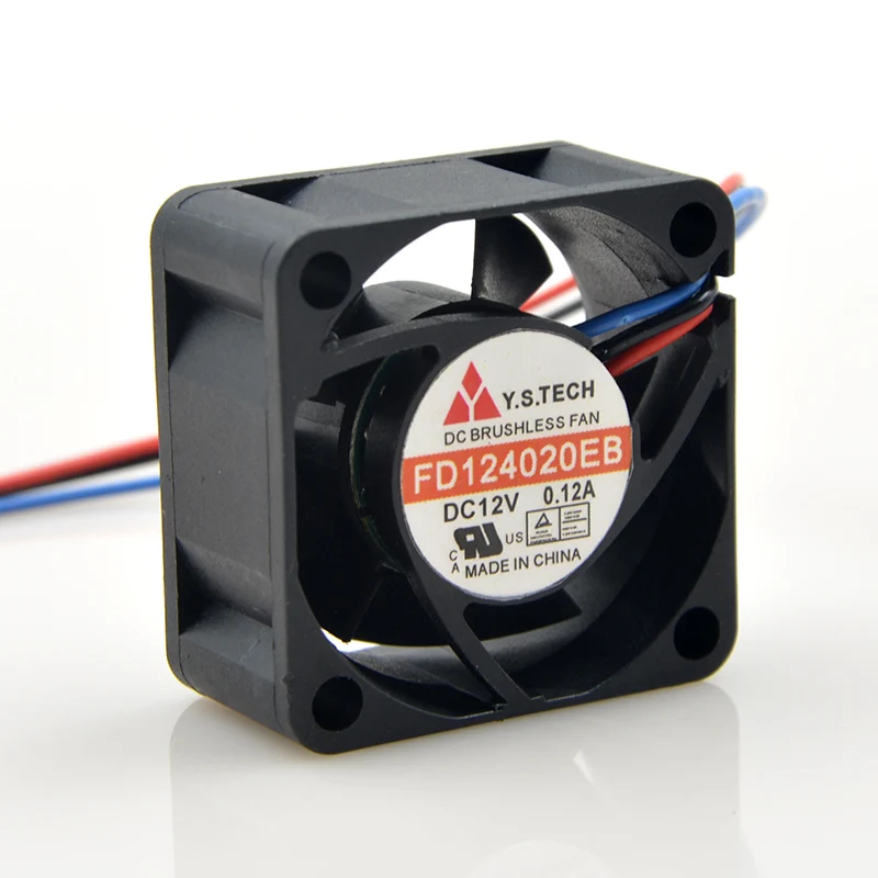 Оригинальный FD124020EB 4020 4CM DC 12V 0 12 A супер прочный двойной шариковый охлаждающий