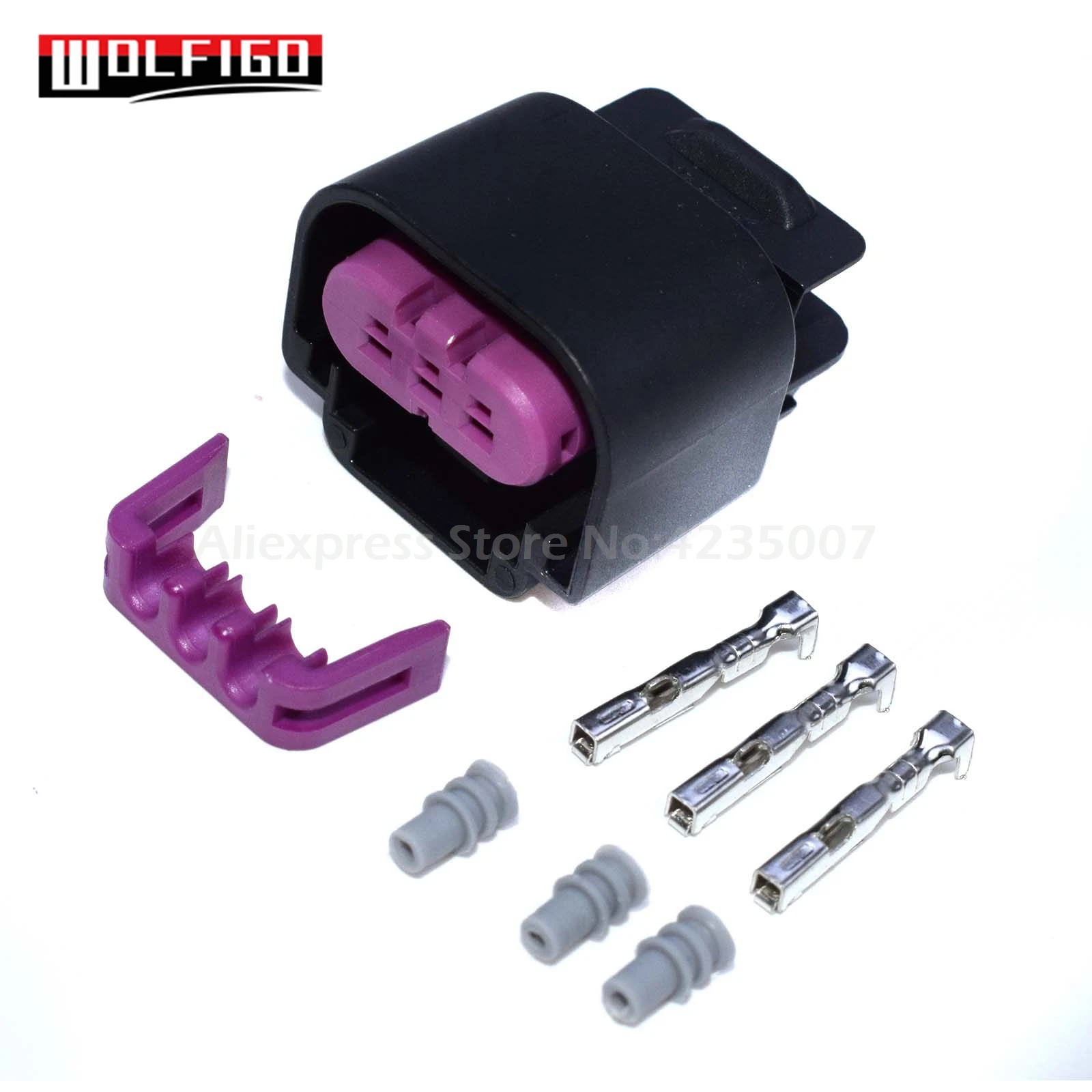 1 set no wire WOLFIGO для G-M E85 Flex топлива сенсор разъем косичку w/или w/o провода топливный состав этанол 13577394,13577379, 13577429 - Цвет: 1 set no wire