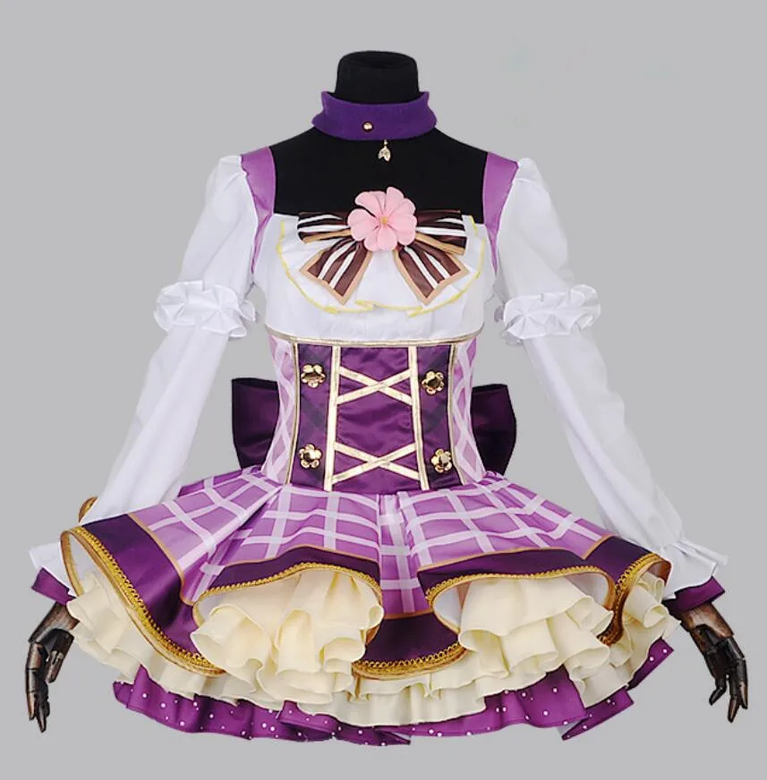 Женский костюм для косплея love live аниме на вечерние эллоуин мультяшный персонаж