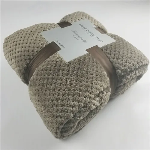 Coffee Летнее воздухопроницаемое одеяло для маленьких домашних животных, детское мягкое фланелевое одеяло для питомцев, не скатывающееся одеяло, не осыпающаяся кровать, домашний декор - Цвет: Coffee