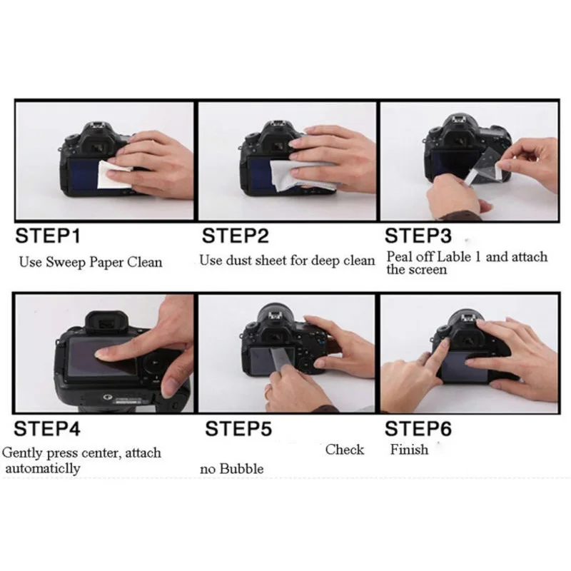 Ультратонкая защитная пленка 9H для камеры Защитная ЖК экрана nikon D7100 D7200 Премиум
