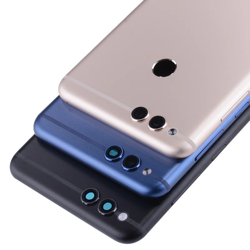 Задняя крышка для HUAWEI Honor 7X на батарею черный золотой
