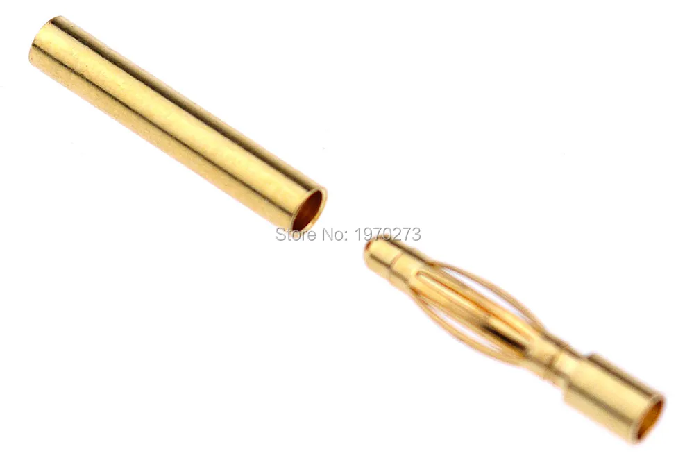 5 пар 10 20 2 0 мм Золотая пуля разъем типа банан для ESC Lipo RC батареи|plug adapter|connector