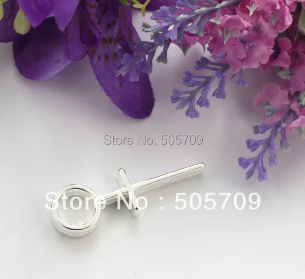 20 шт стерлингового серебра цветная пластина женский символ металлические