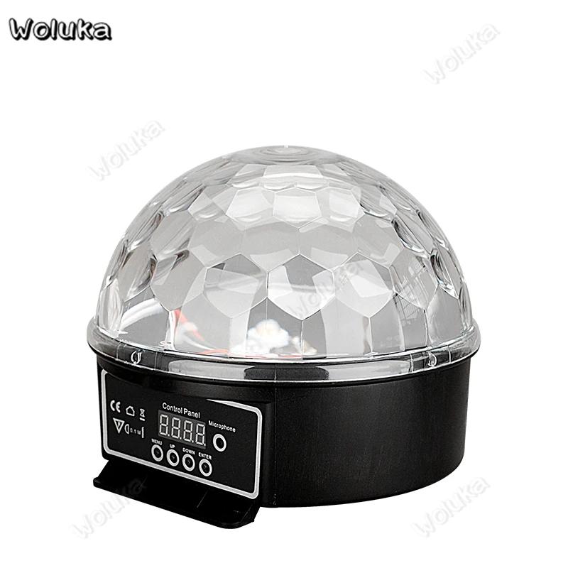 DMX512 Magic Ball 6 Colors LED Disco Light Party Laser DJ lighting Effect Club Flash Bar Sound Control CD50 W01 | Лампы и освещение
