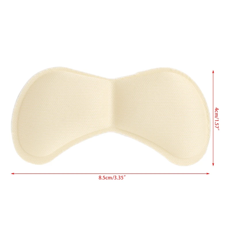 

2pcs 1Pair Silicone Insoles For Shoes Gel Pads For Feet Care Heel Gel Insoles Pads Protect Back Heel Non Slip Foot Care Massager