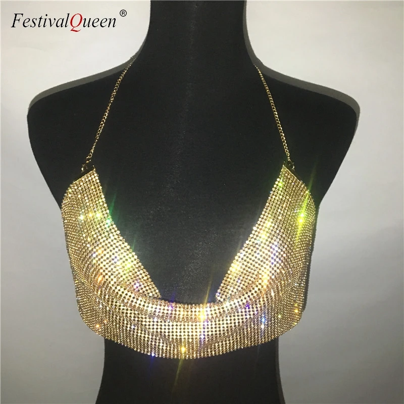 Festival Queen сексуальное блестящее металлическое платье с ремешком и глубоким