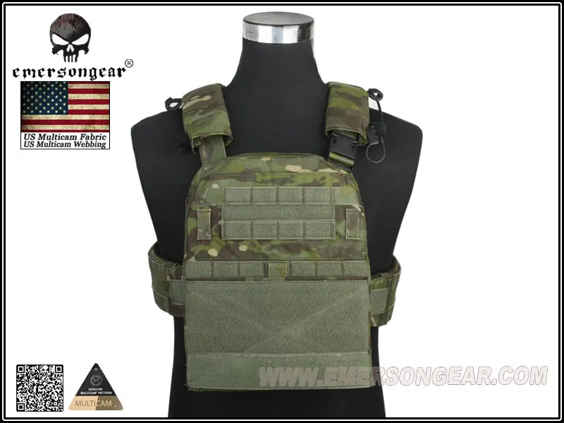 EMERSON CP стиль адаптивный жилет Тяжелая версия Airsoft Боевой AVS Мультикам тропический