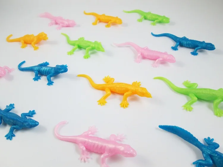 Забавные элементы новизны анти-стресс tdr мягкий животных modelslizard Ящерица Геккон