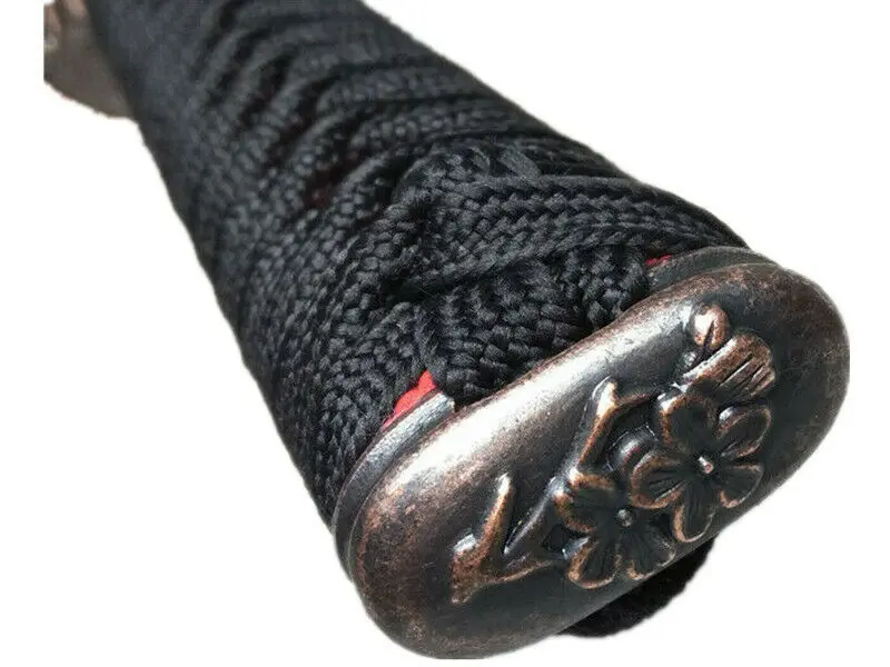 Японский меч катана 26 см с ручкой полностью Tsuka Samurai и Fuchi Kashira | Дом сад
