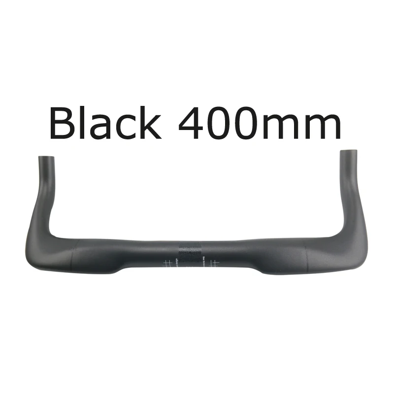 Black 400mm RXL SL велосипед рупор 31,8 мм аэрокарбонат руль для триатлона 380/400/420/440/460 мм UD матовый красный/черный Велоспорт Отдых TT штанга - Цвет: Black 400mm