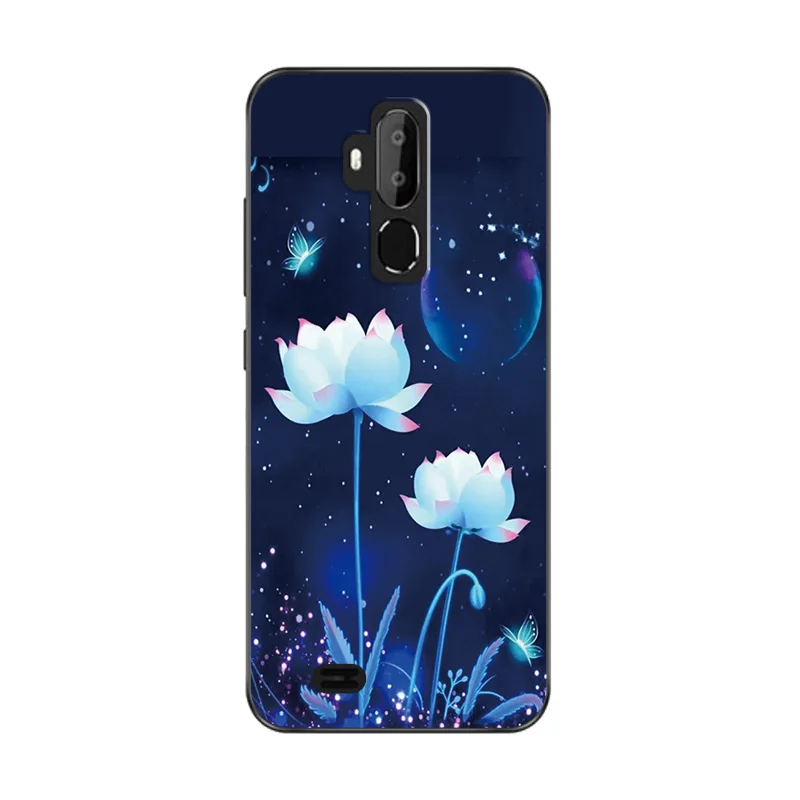 W74 Чехол для Oukitel C12 Pro с фантазийным дизайном и бабочкой для Oukitel C8 чехлы для телефонов с сердечками Чехлы для Oukitel C 12 Pro - Color: W74
