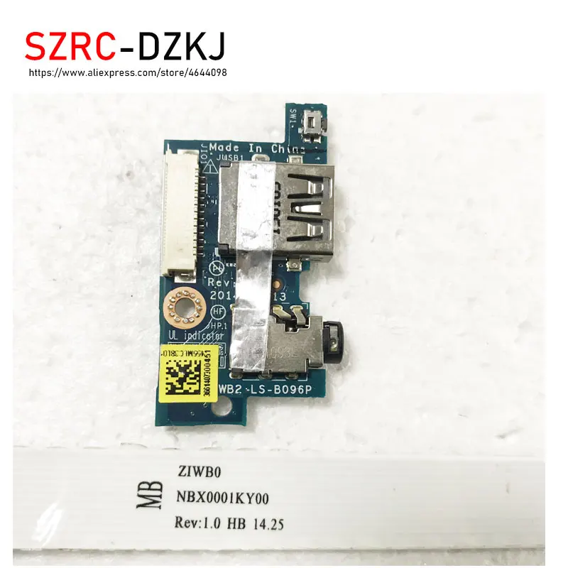 Оригинальная аудиоплата USB ZIWB2 B40-45 NBX0001KY00 для Lenovo B40 B40-70 305 B50-30 B50-45 B50-70 B50-75 LS-B096P |