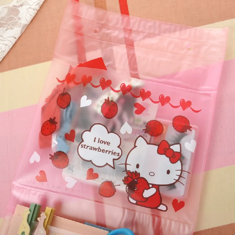 Мультфильм Hello Kitty Висячие Сумки для хранения ПВХ водонепроницаемый настенный