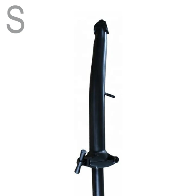 S Black Stem TWTOPSE титановый стержень для Brompton, складная велосипедная головка, трубка для s m P, светильник для руля, вес титанового руля велосипеда - Цвет: S Black Stem