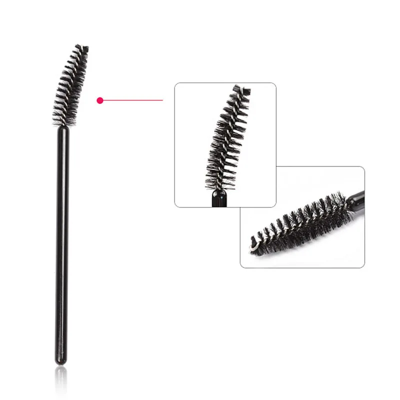 Кисти инструмент 100 шт./упак. одноразовая щетка для ресниц микрочистка макияж