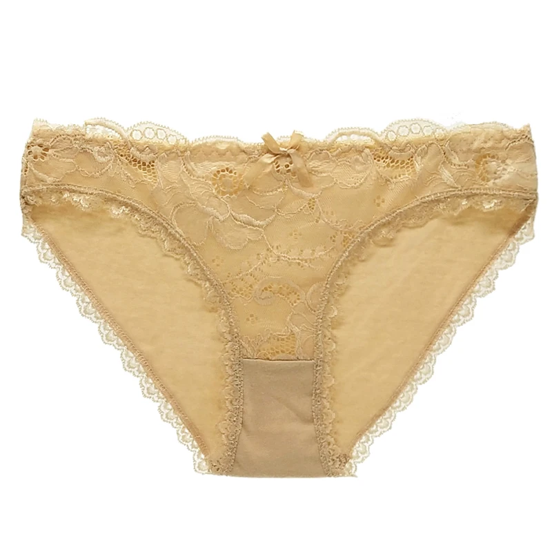 6 шт. сексуальное кружевное нижнее белье трусы Женское дышащее хлопковое женское