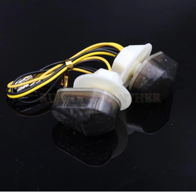 Turn Signal Flush Mount LED Indicator Light Moto Flashing For Yamaha YZF R1 R6 R6S FZ1S FAZER 1000 FZ6S 600 | Автомобили и