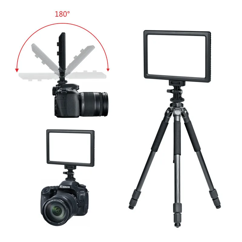 Регулируемая светодиодная вспышка для видеостудии Tycipy освещение фотосъемки DSLR