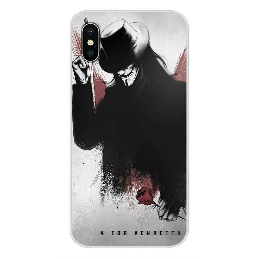 Аксессуары чехлы для телефонов Чехлы V Vendetta Samsung A10 A30 A40 A50 A60 A70 Galaxy S2 Note 2 3 Grand Core Prime |