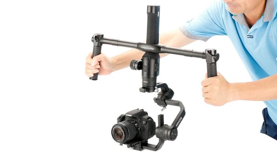 RS-DH04 Съемная двойная ручка ручные стабилизаторы аксессуары для Dji Ronin S Ronin SC Moza Air 2 монтажный монитор микрофон