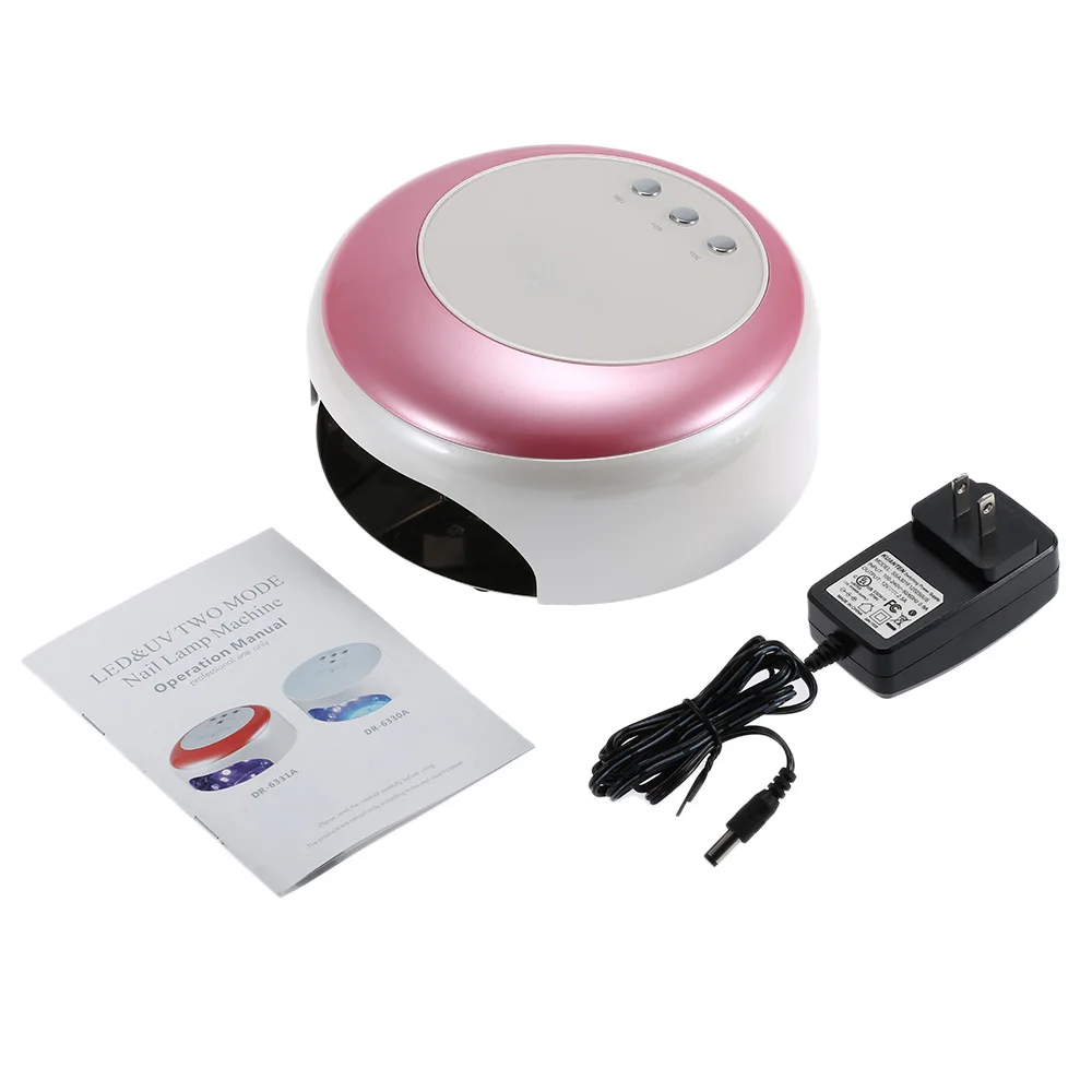 20 Вт светодиодный Сушилка для ногтей Гель лак отверждение УФ лампа светильник