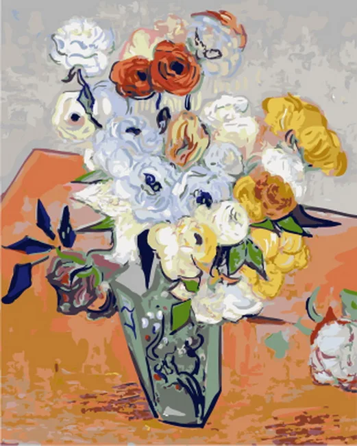 UnFrame картина Картина маслом по номерам Настенный декор diy живопись на холсте для