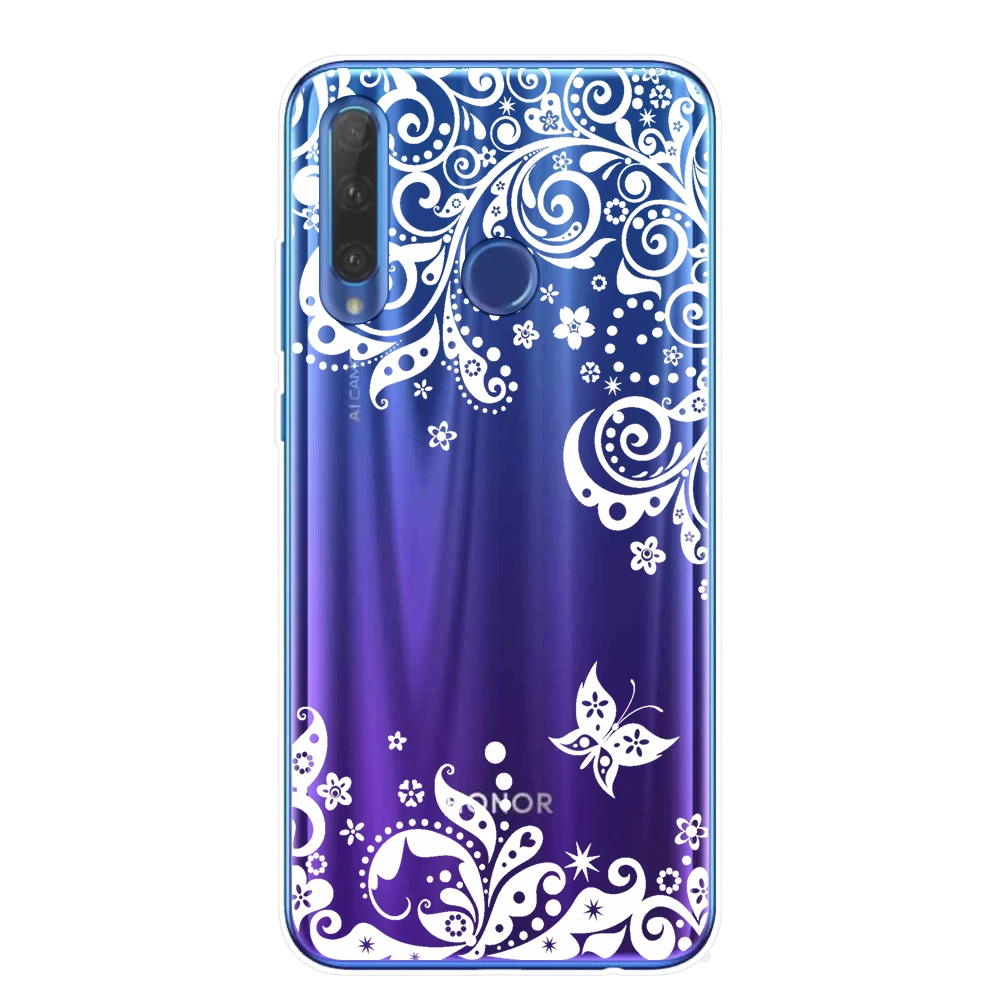 Ретро Мандала Цветок чехол для телефона для huawei Honor 9 10 20 Lite Pro Чехол TPU чехол s для huawei mate 10 20 Lite Pro Ловец снов