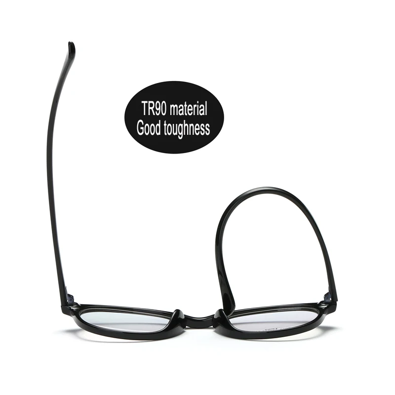 CNHUAIN Round Eyeglasses Men Brand Optical Frames Clear lens Female Eye Glasses For Women TR90 Spectacle Frame Myopia | Аксессуары для