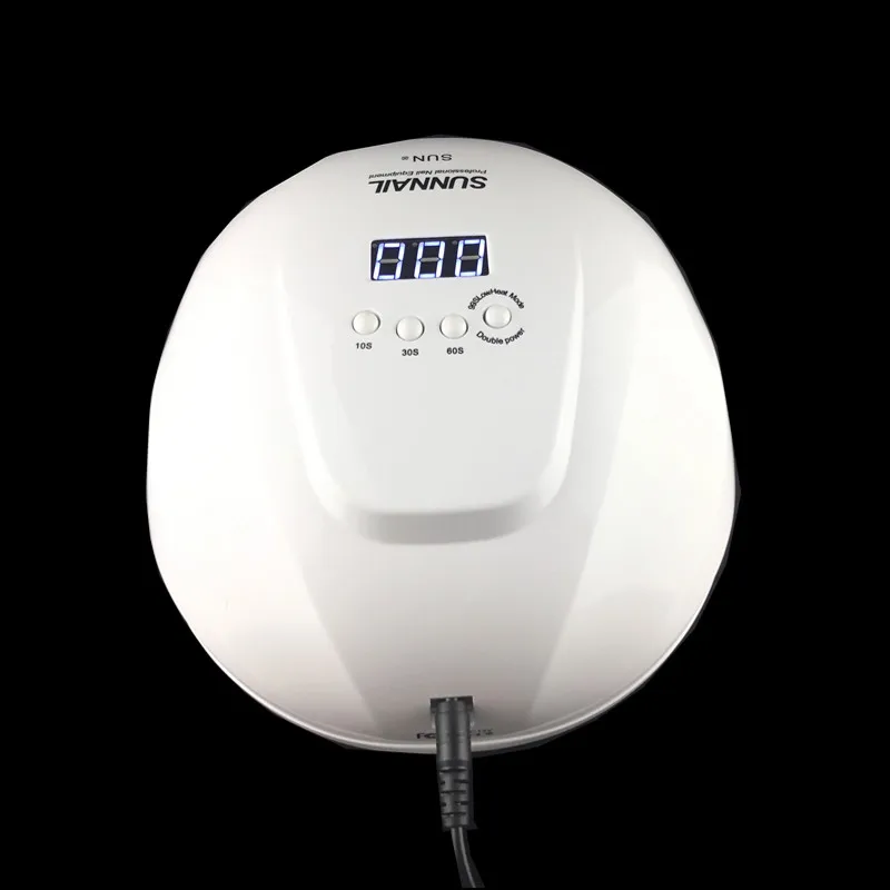 Pro UV LED Сушилка для ногтей 54 Вт белая ледяная лампа 10/30/60/99S машина быстрого