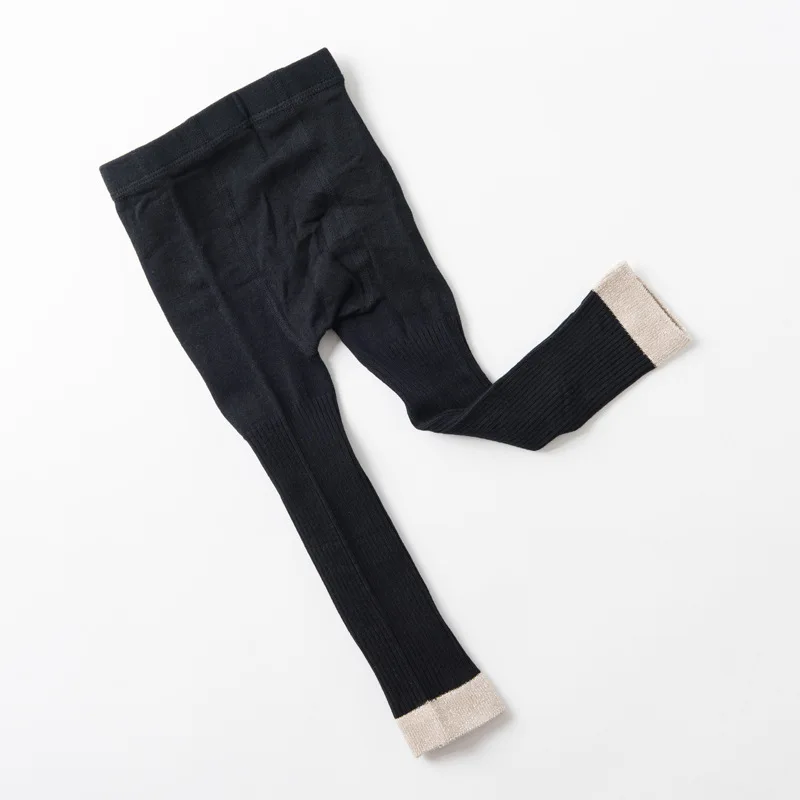 Black Leggings Леггинсы для девочек детская одежда брюки для девочек весенне-осенние штаны хлопковые детские обтягивающие штаны, Roupas infantis menina, для детей от 1 до 10 лет - Цвет: Black Leggings