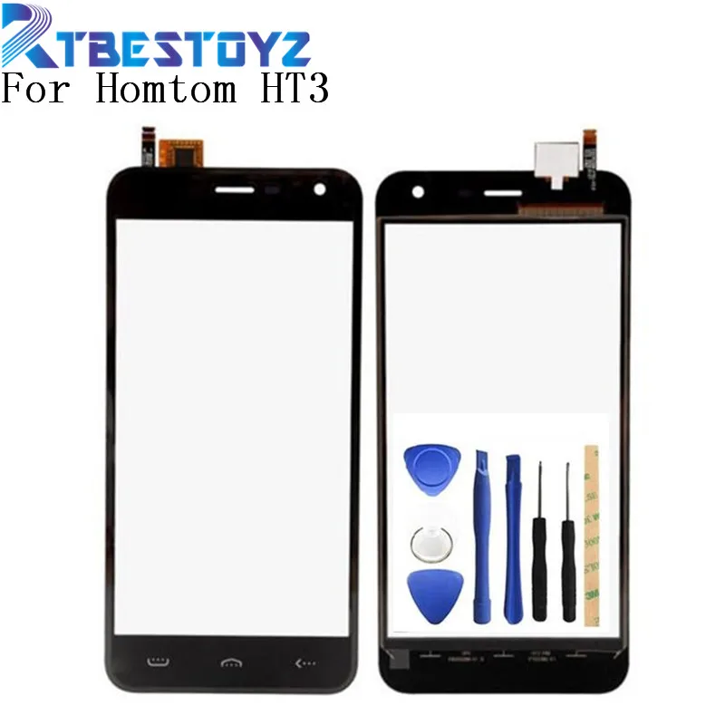 RTBESTOYZ сенсорный Экран аналогово-цифровой преобразователь для Homtom HT3 PRO Сенсорный