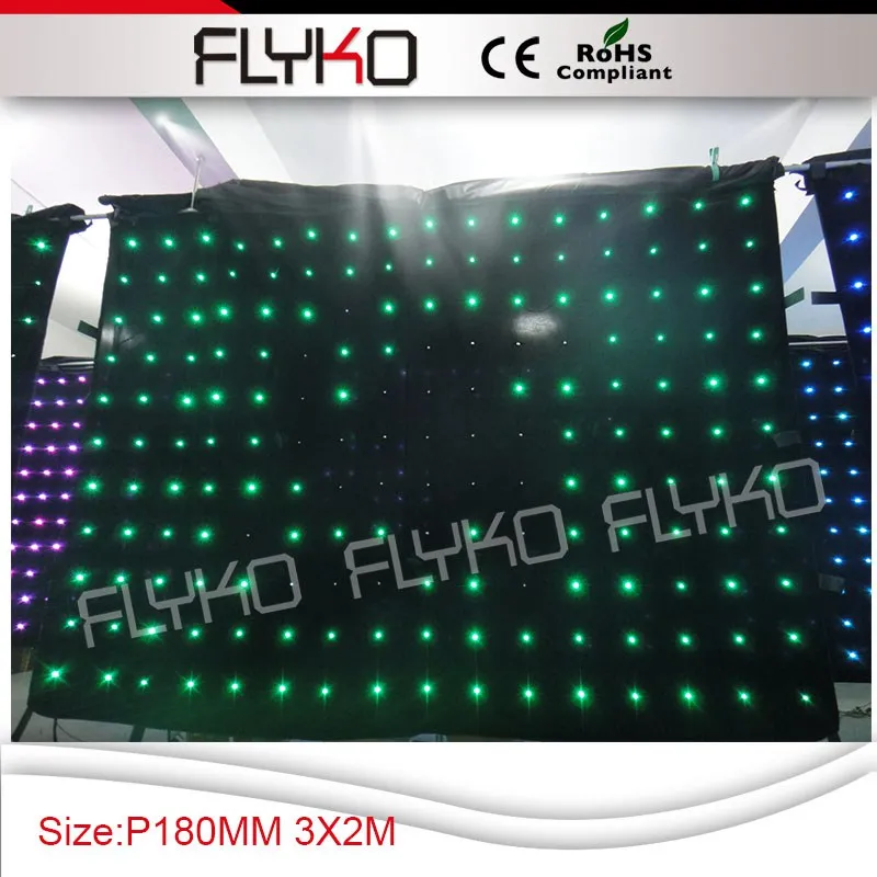 Бесплатная доставка p18 3x2 м видео дисплей экран новый продукт rgb Полноцветный