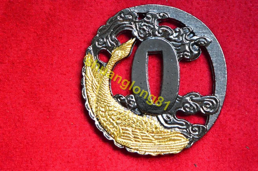 Новый ручной работы сильный японский сплав Guard Tsuba для самурая Катана Меч Нож