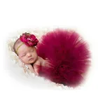 Реквизит для фотосъемки новорожденных Костюм для младенцев наряд Милая юбка принцессы ручной работы вязаная шапочка с бисером Летнее платье для маленьких девочек