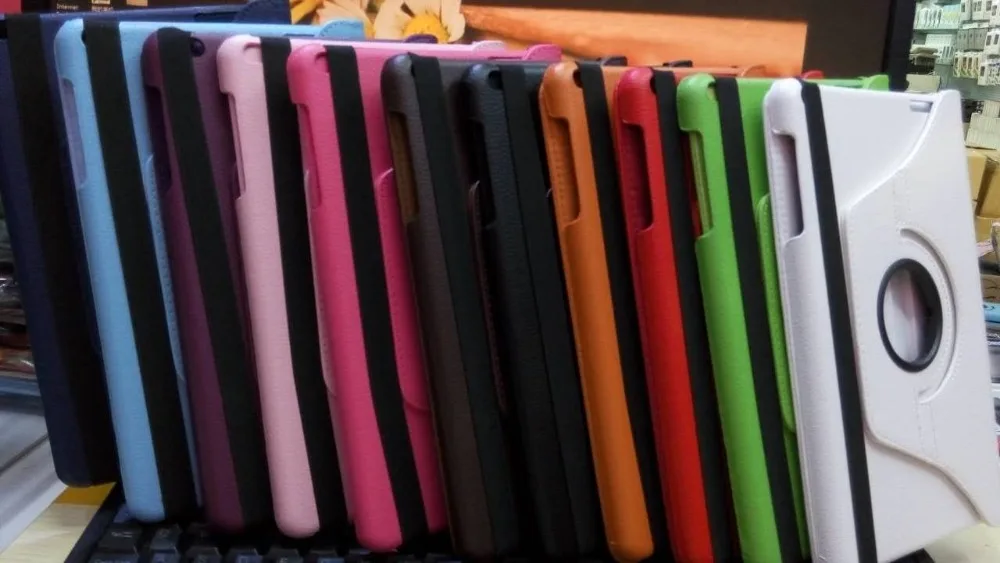 Чехол книжка из искусственной кожи с поворотом на 360 градусов Магнитный умный