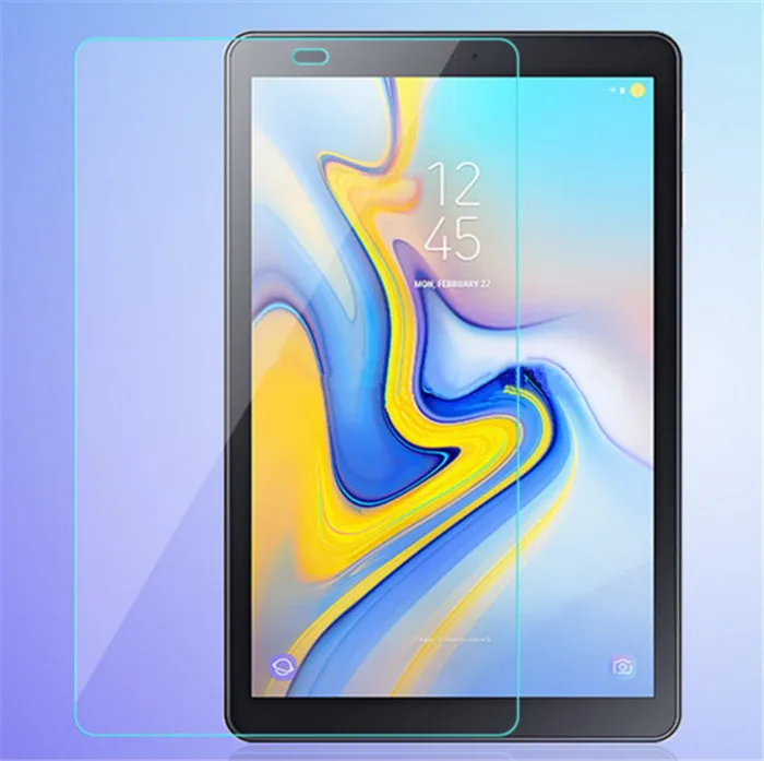 2 шт прозрачная глянцевая пленка для защиты экрана Galaxy Tab A 10 5 2018 T590 T595 SM-T590 SM-T595 +
