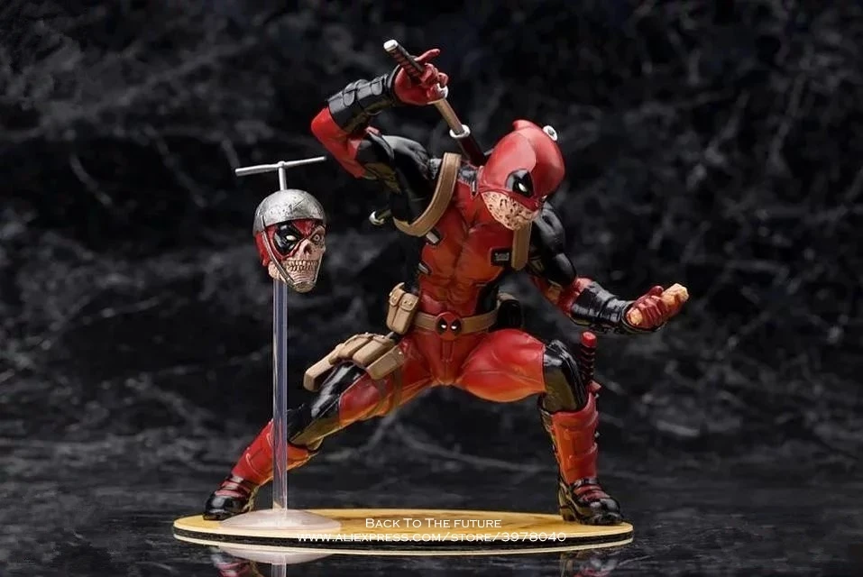 Disney Marvel X-men Deadpool 16cm Action Figure Anime Mini Decoration PVC Collection Figurine Toy model for children gift | Игрушки и