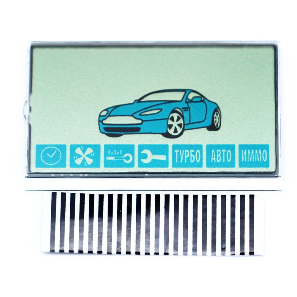 Russia Version A91 Lcd Display Flexible Cable remote for Starline lcd Remote Controller With Zebra Stripes | Автомобили и