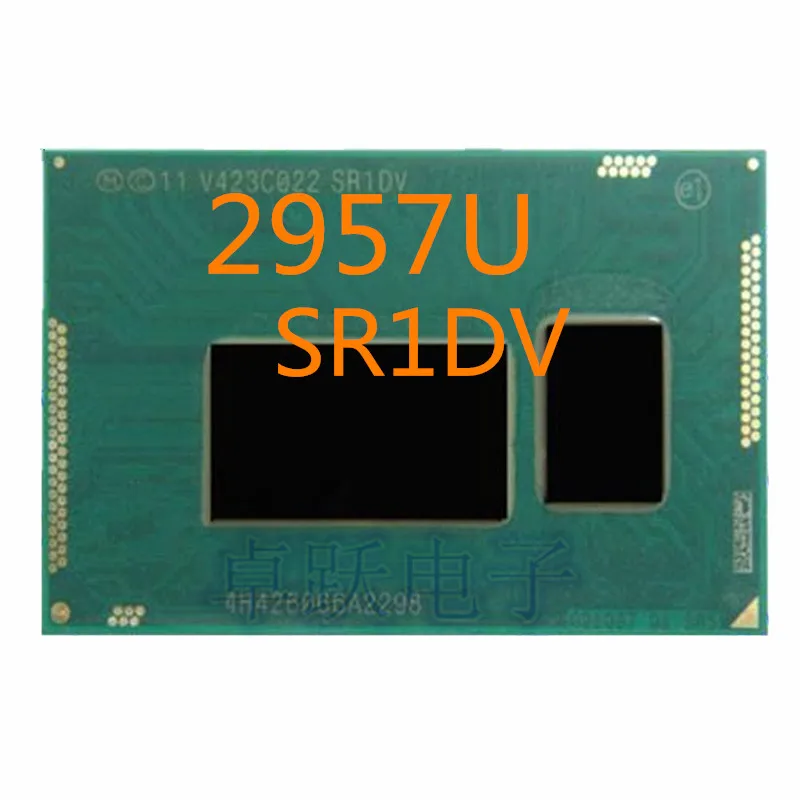 Intel Celeron процессор 2957U SR1DV 1,4 ГГц двухъядерный процессор 15 Вт 22 нм BGA чипы