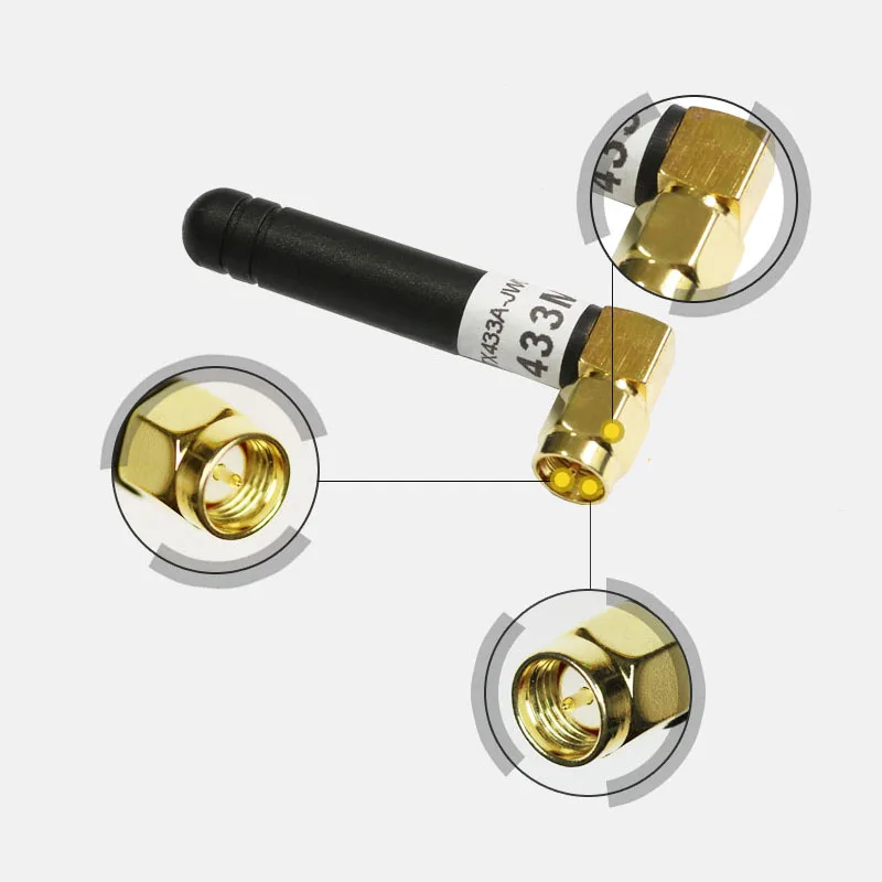 433 МГц антенна sma lora 3.5dbi OMNI SMA male 5 см вращающаяся радиоантенна | Мобильные телефоны