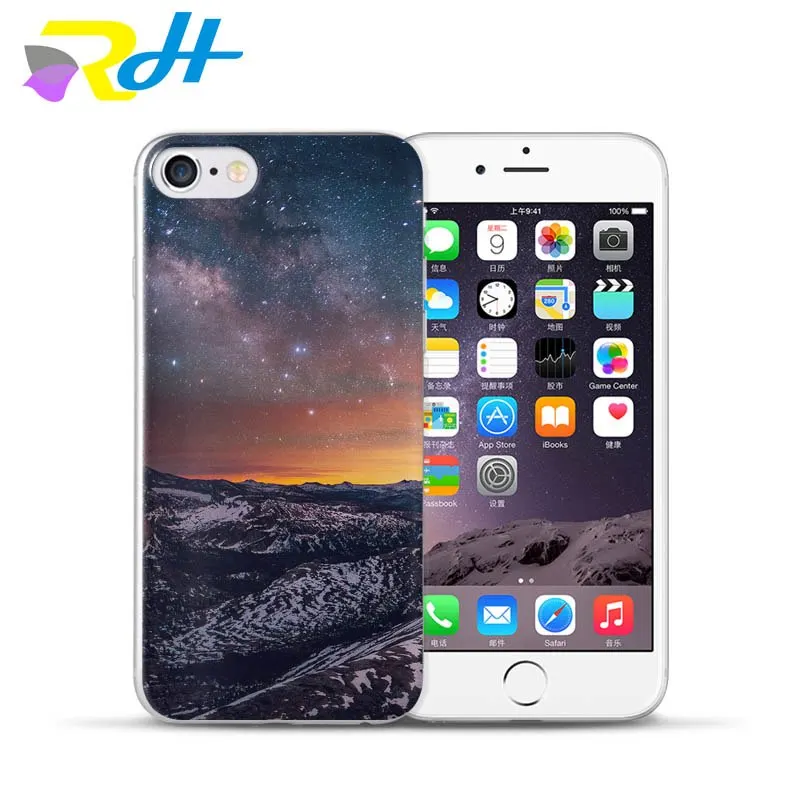 Чехол для телефона Etui Night Star Series чехол iPhone 5 5S SE 7 6 6s 8 Plus X Xr Xs Max Starry Sky мягкий из