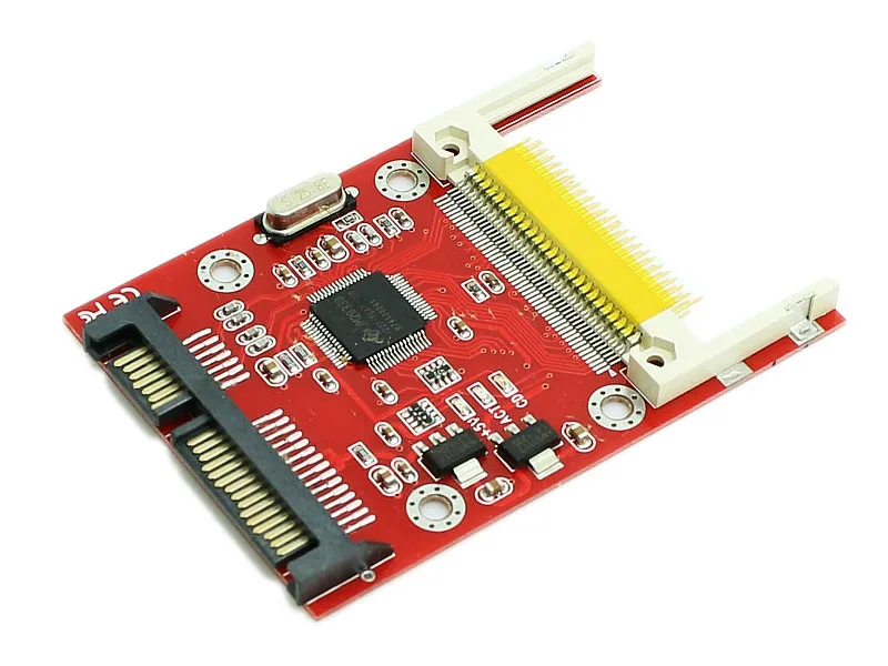 CF тип I/II до 2 5 &quotSATA последовательный разъем адаптер конвертер карта 50